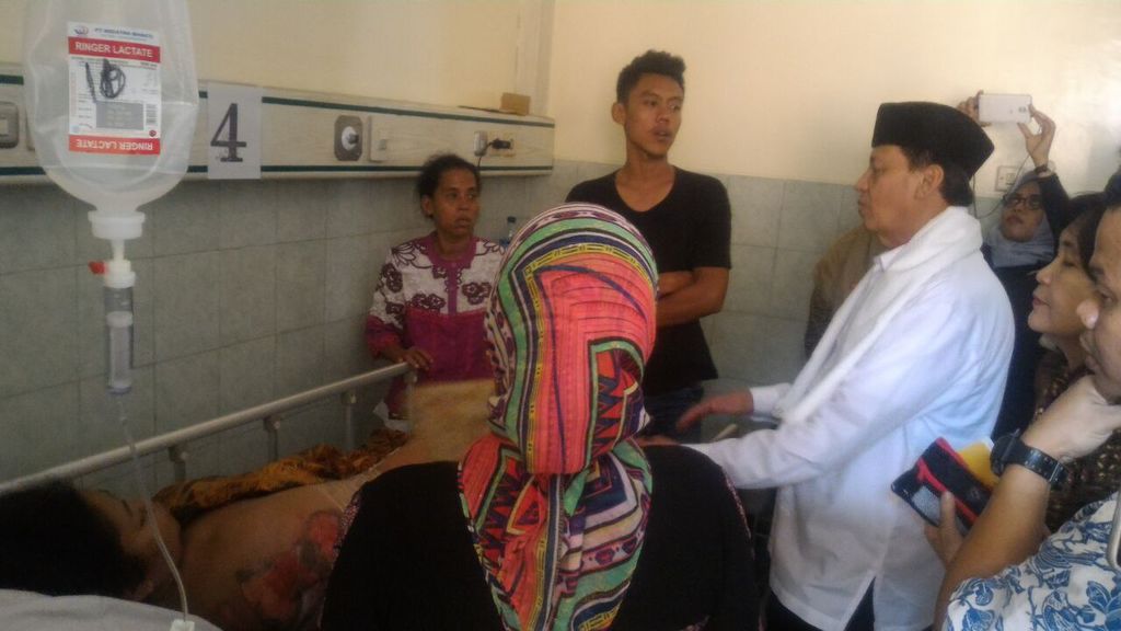 Korban Kebakaran Kosambi Tangerang Rp 10 Juta