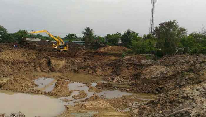 Penggusuran Bangunan Liar di Situ Cilongok