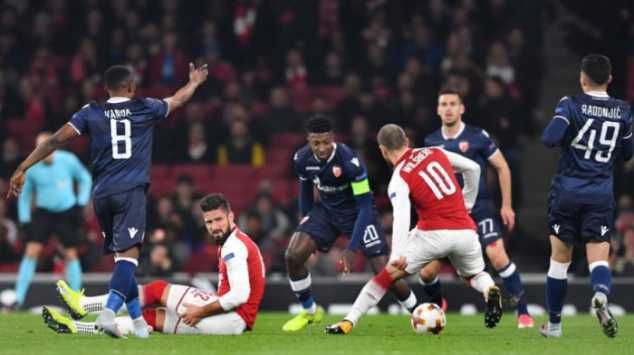 Arsenal Gagal Dapatkan Poin