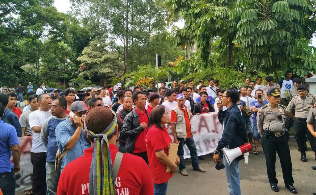 Pedagang Pasar Tanah Tinggi Ngadu ke DPRD Kota Tangerang
