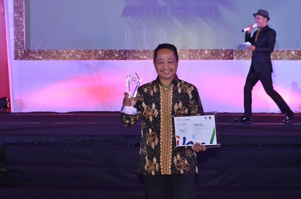 Pemkab Bekasi Sabet Juara Terbaik II AMH 2017 Tingkat Nasional