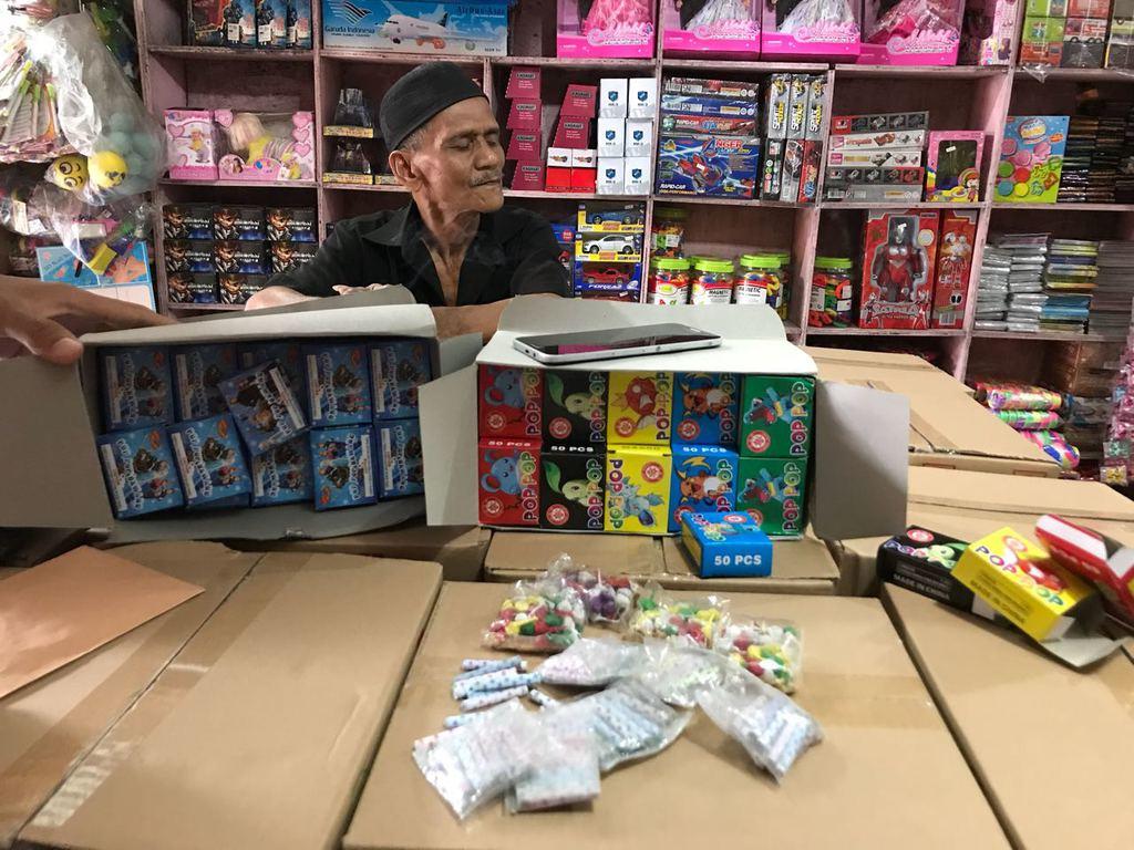 razia petasan polisi