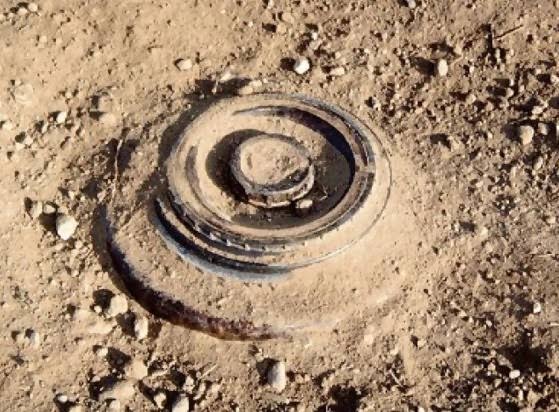 ranjau darat di Libya