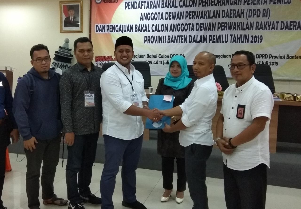 M Fadlin bakal calon DPD-RI