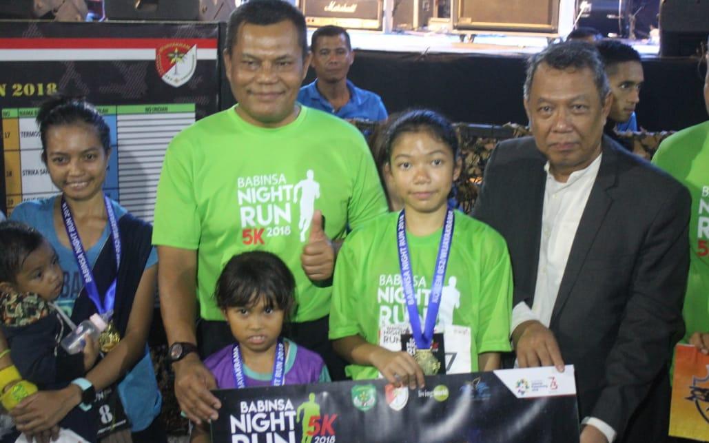 babinsa nigth run 5 k