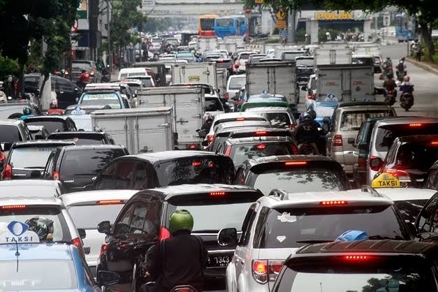 kemacetan di Ibukota jakarta