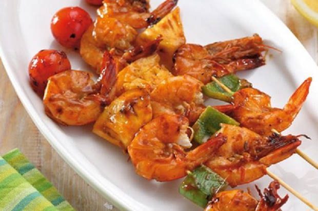 udang bakar bumbu paprika