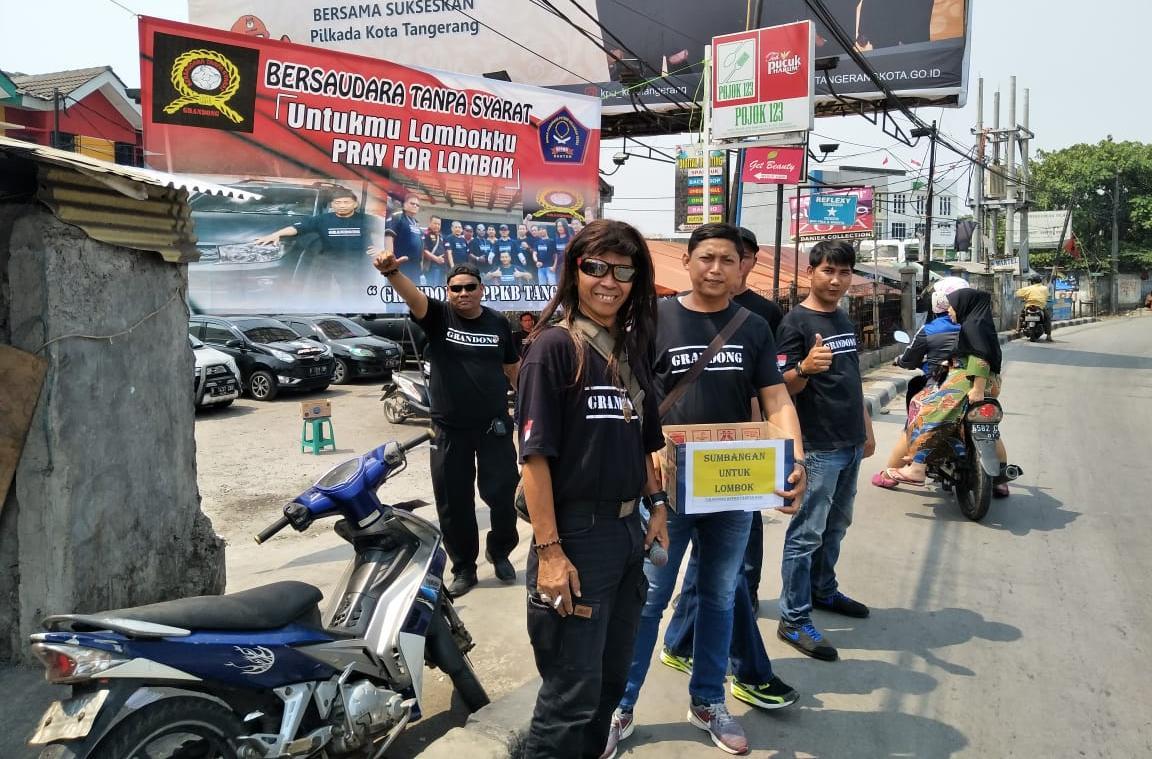 dana korban gempa Lombok