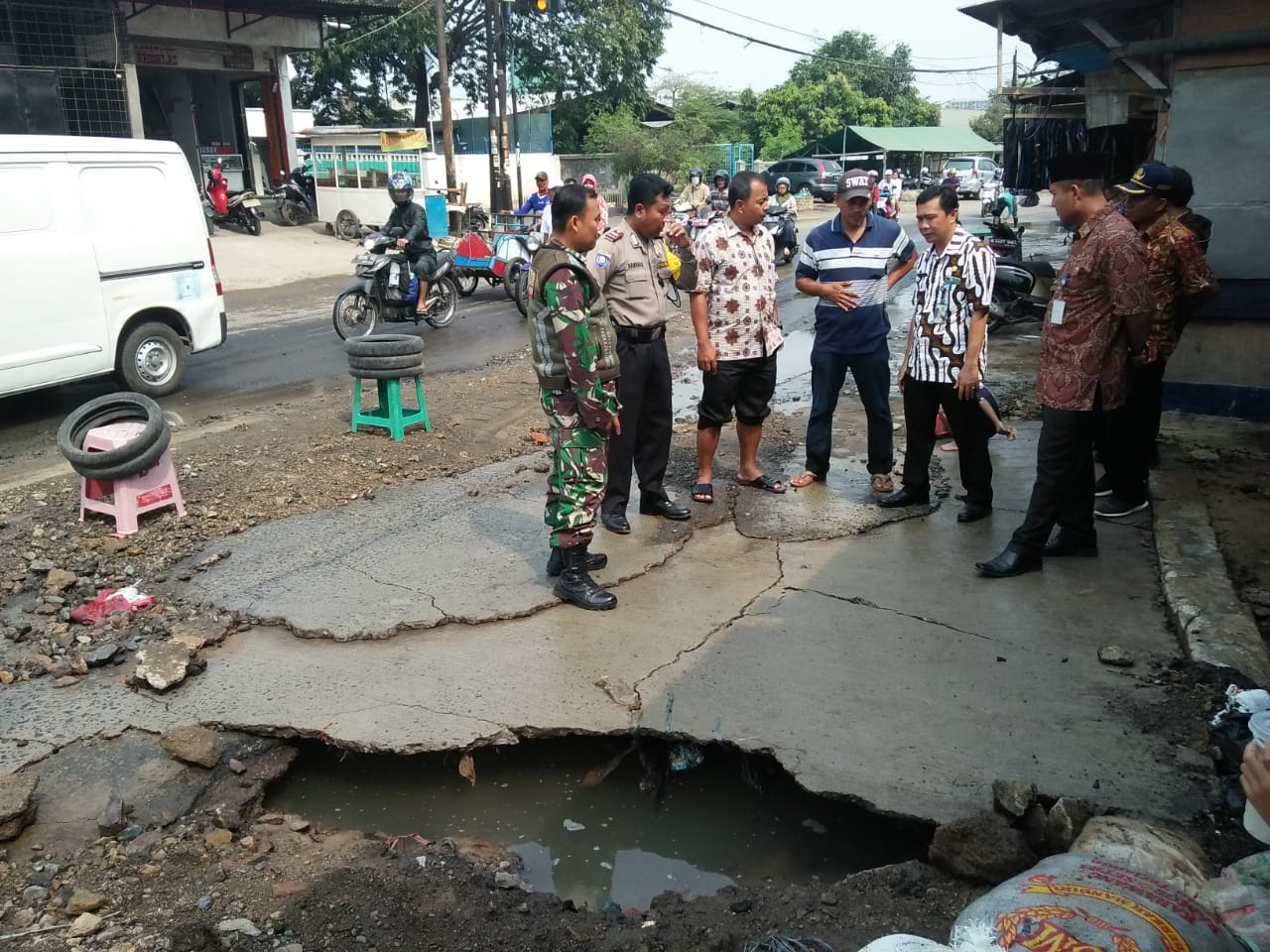 pipa instalasi air bocor