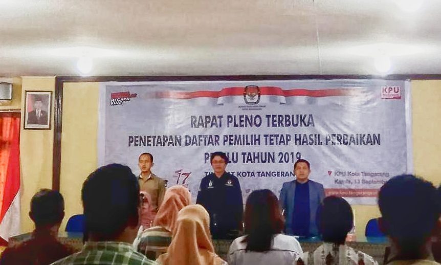 DPT Pemilu tahun 2019