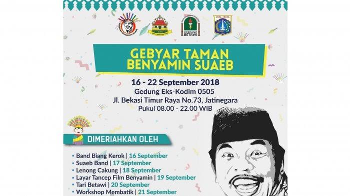 Gebyar Taman Benyamin Sueb