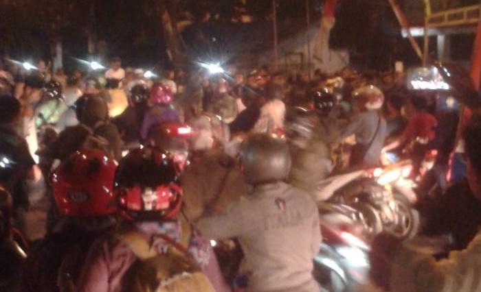 korban bentrokan suporter