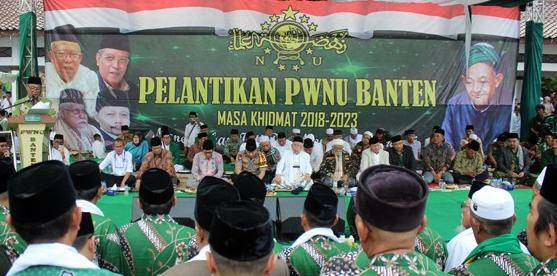 pelantikan pengurus pwnu banten