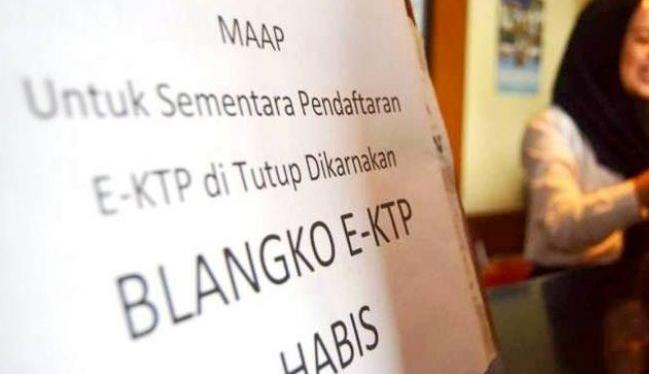 kasus penjualan blanko e-ktp