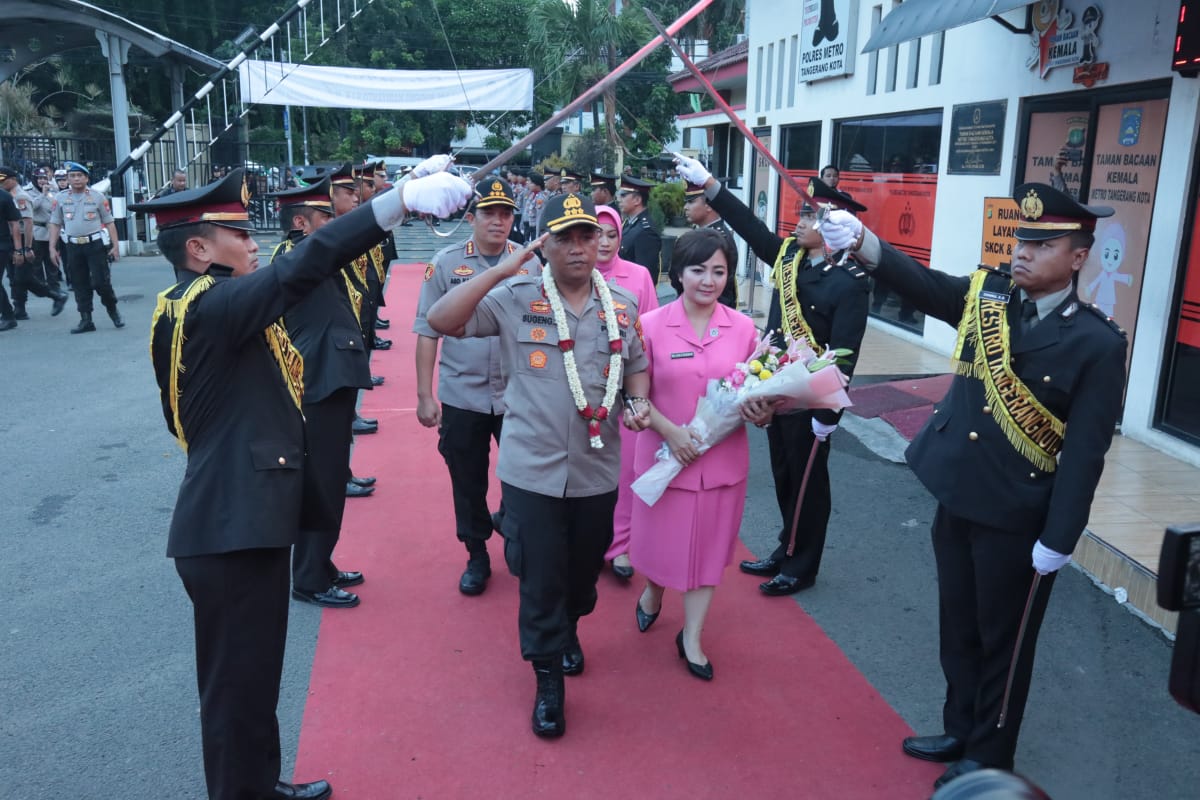 pergantian kpolres metro tangerang kota