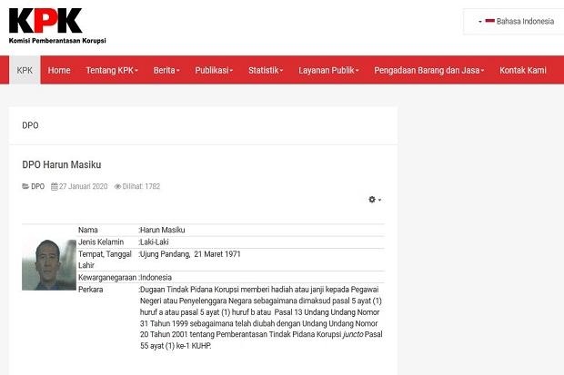 Harun Masiku Tidak Kunjung Tertangkap Kpk Evaluasi Tim Satgas Pfu
