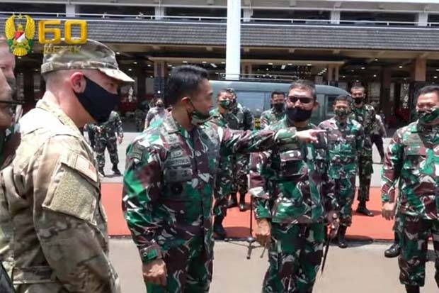 Ksad Lepas 125 Prajurit Tni Ad Latihan Jrtc Bersama Us Army Llk